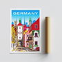 Wallity Póster A4 Germany - 2002 Decoración Hogar Oficina, Tamaño 21 x 29.7 cm, Acabado Satén Mate
